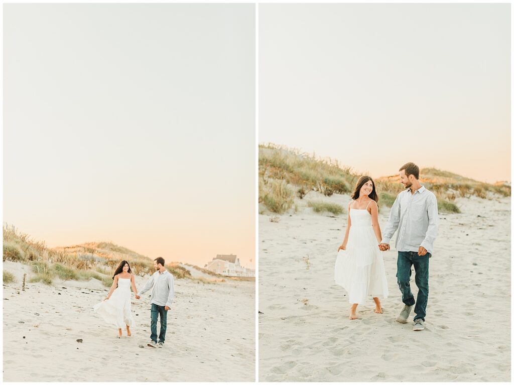 Sunset engagement session