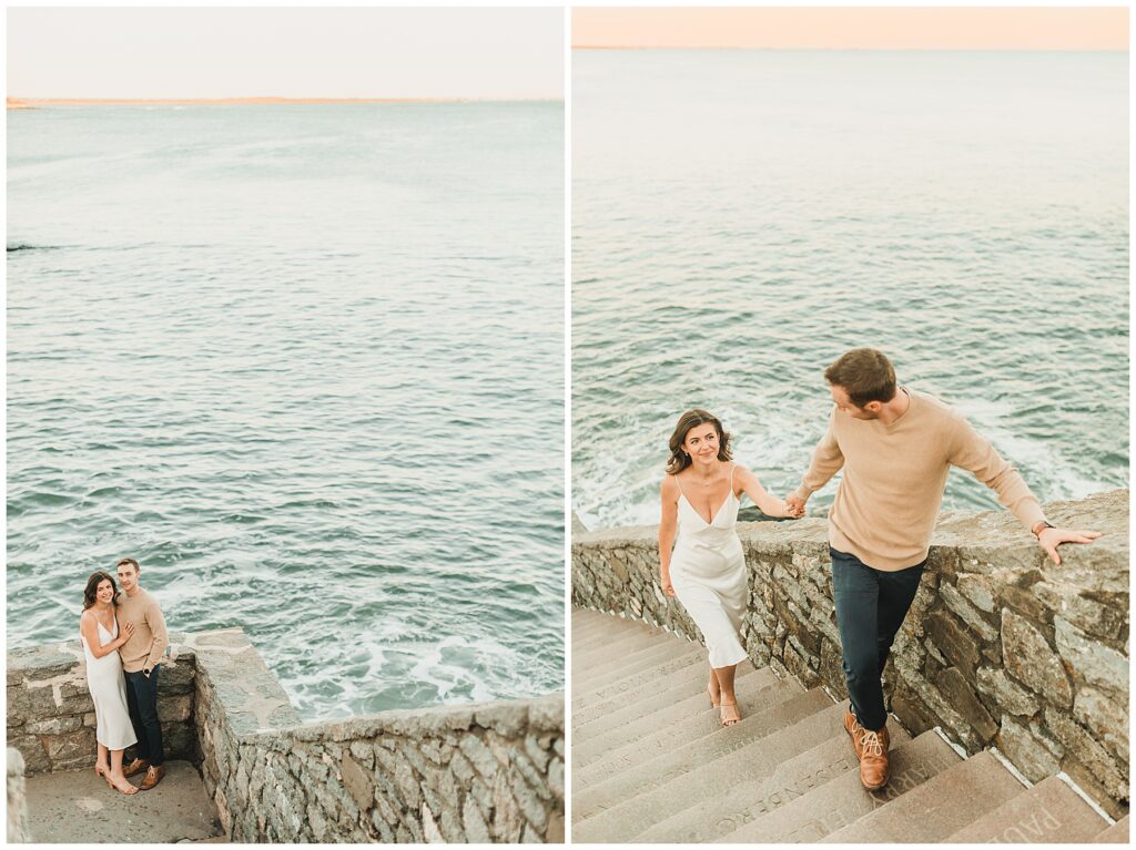 New England Beach Engagement Session