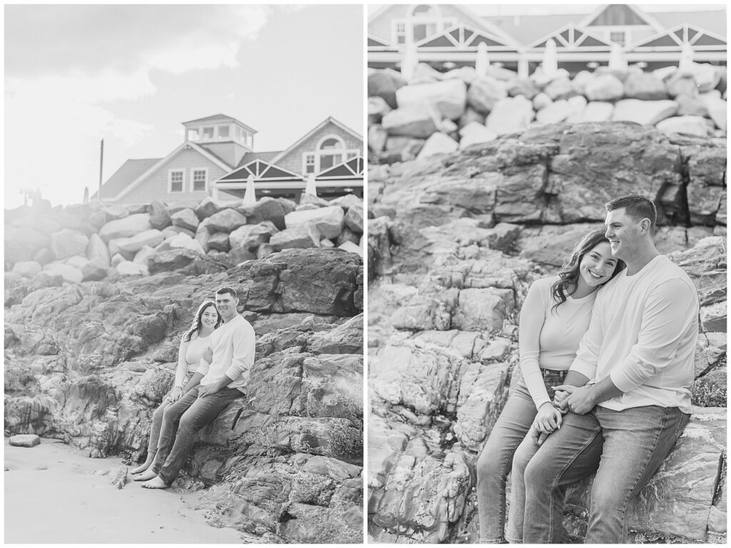 Cape Neddick Beach Engagement Session