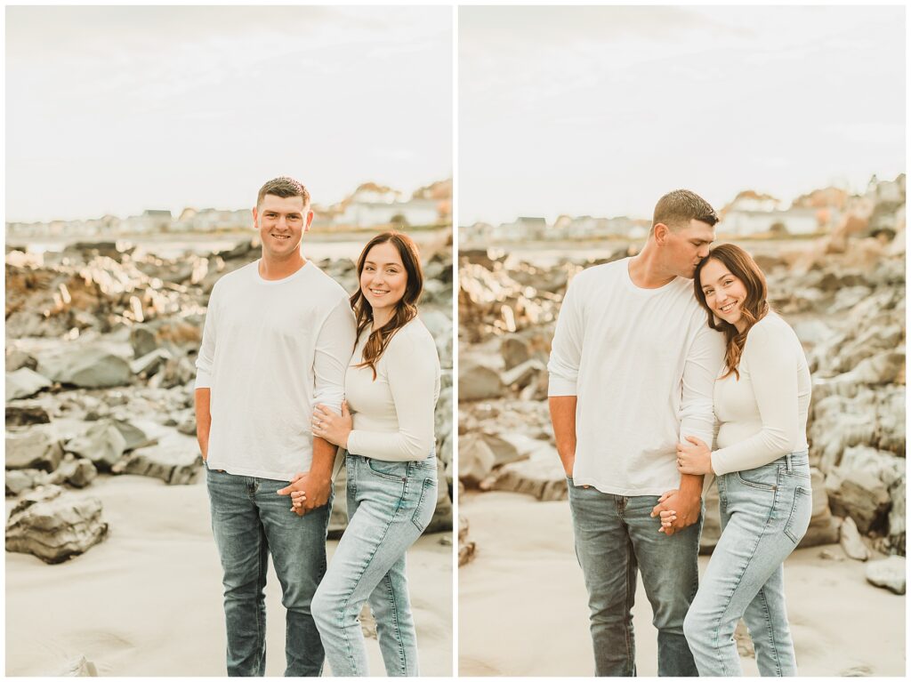 Cape Neddick Beach Engagement Session