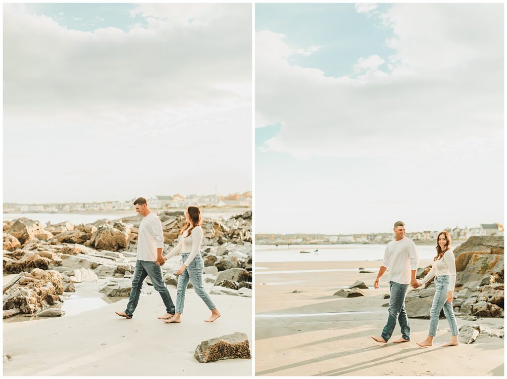 Cape Neddick Beach Engagement Session