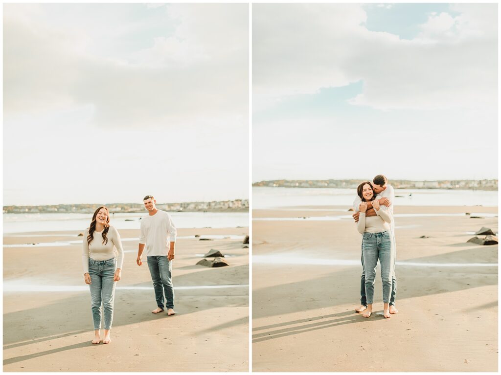 Cape Neddick Beach Engagement Session