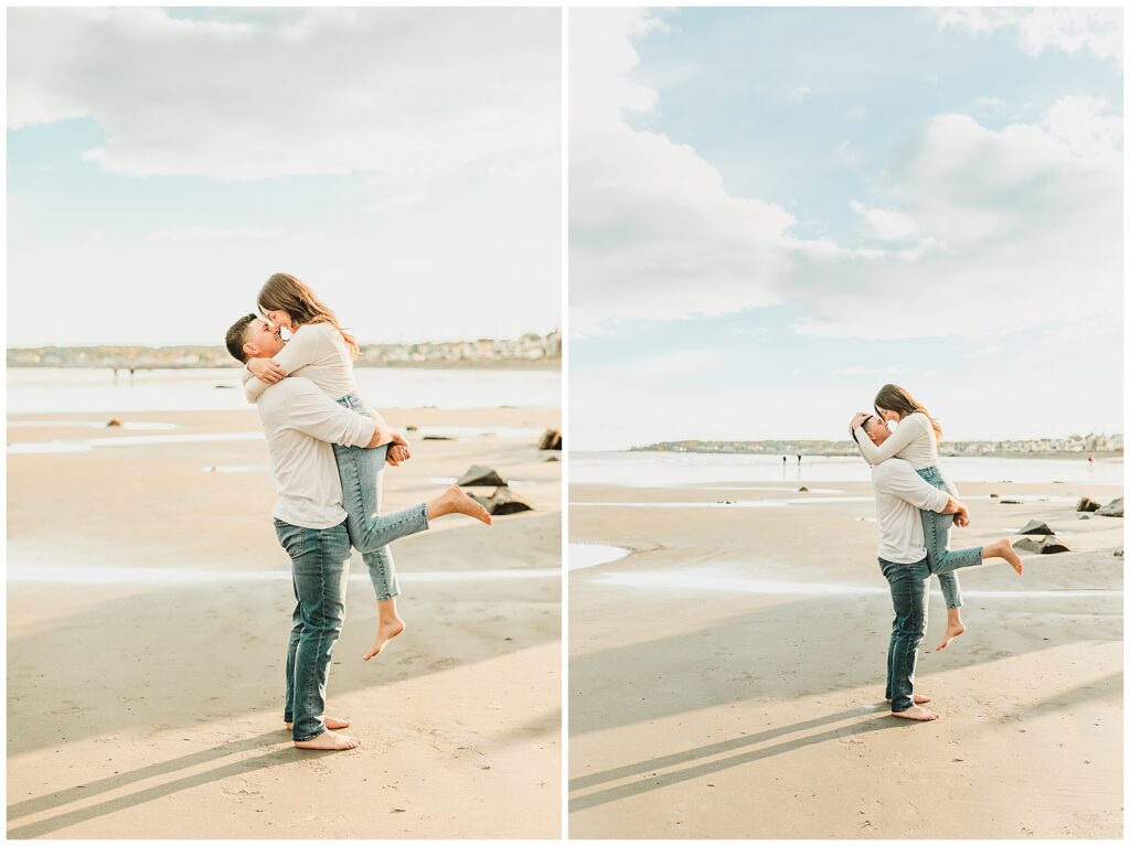 Cape Neddick Beach Engagement Session