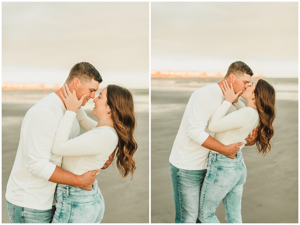 York Long Sands Beach Engagement Session